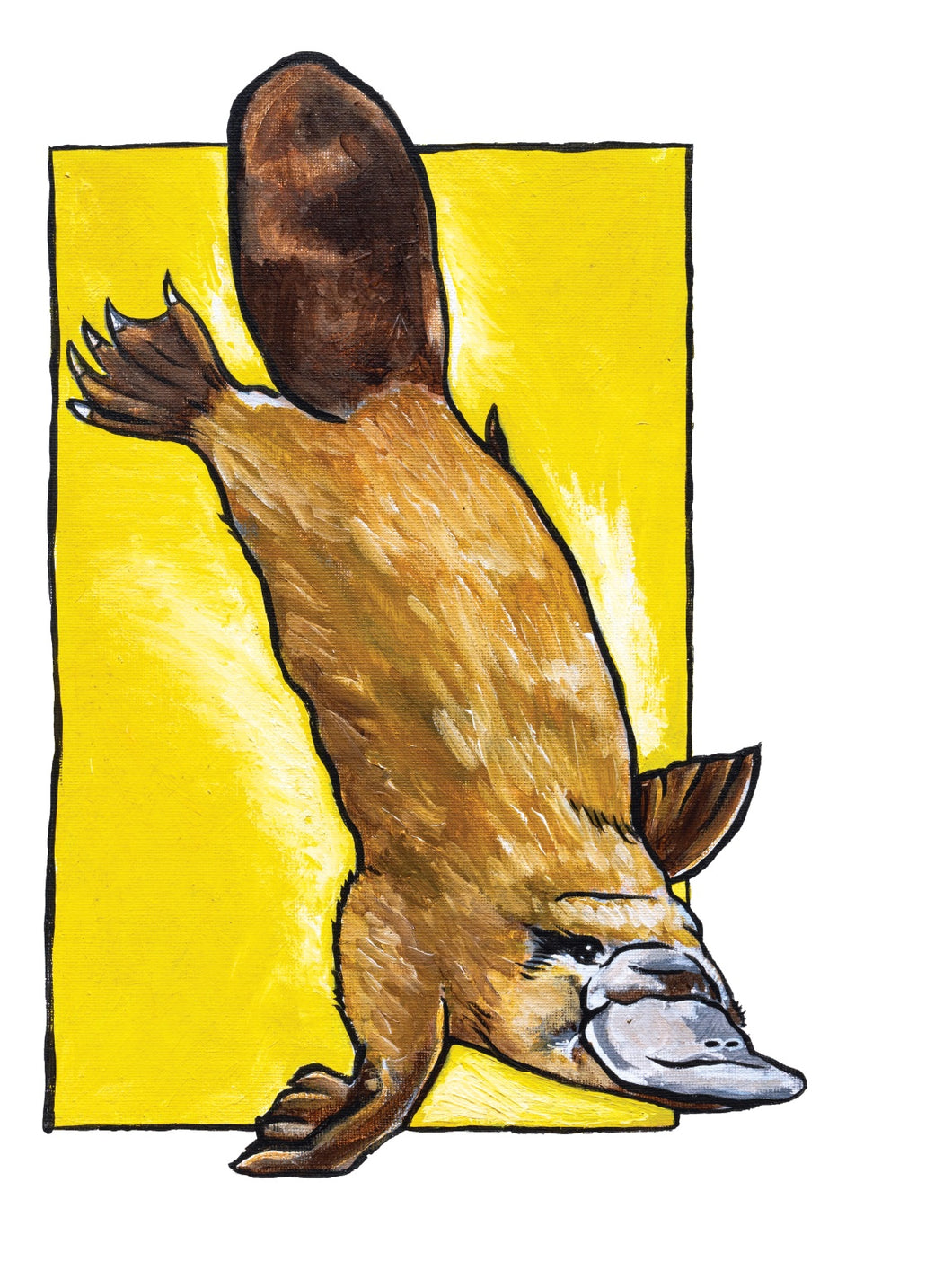 Bin Sticker - Platypus