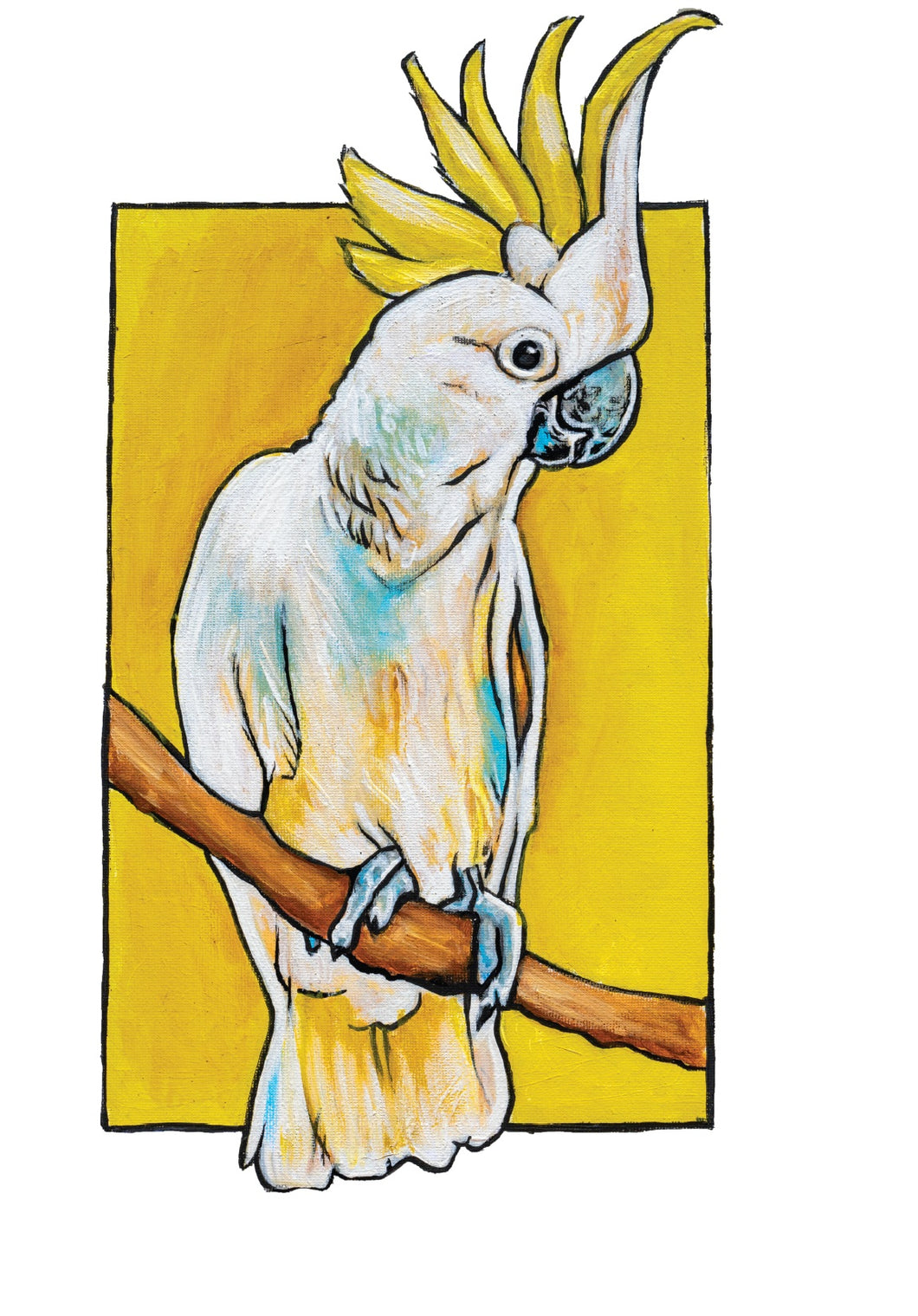 Bin Sticker - Cockatoo